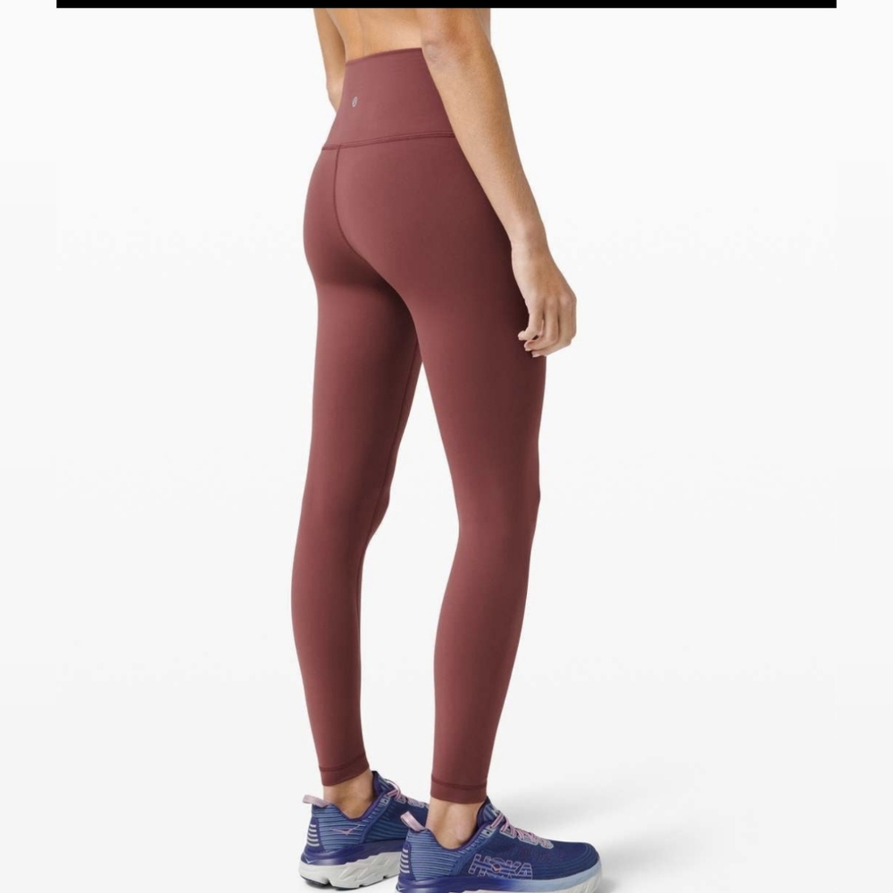 lululemon athletica Burgundy Leggings